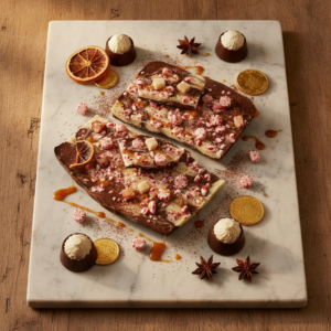 Peppermint Bark Slab